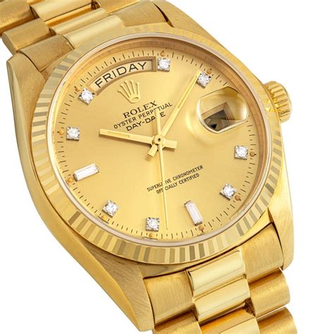 rolex day date gold damen|Rolex Day-Date price list.